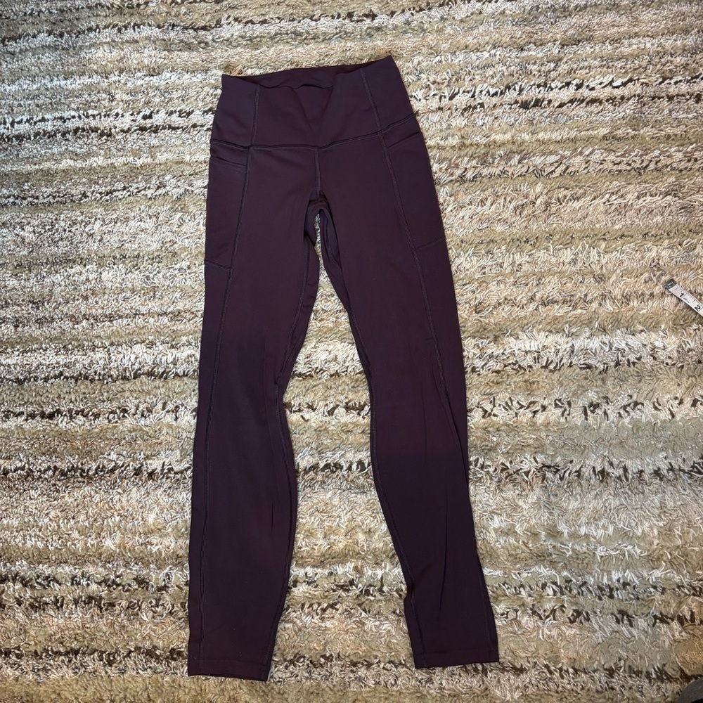 Patagonia XS leggings Maroon Pockets